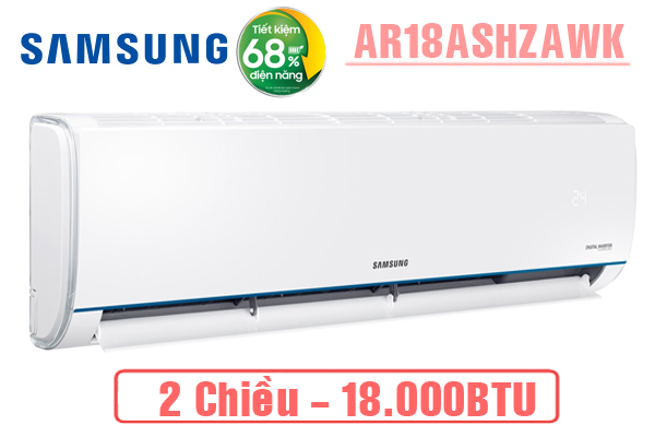 Điều hòa Samsung 2 chiều inverter AR18ASHZAWKNSV 18000 BTU