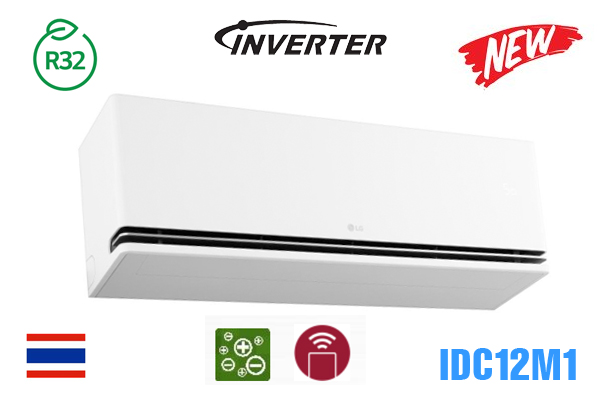 Điều hòa LG 1 chiều Inverter 12.000 BTU ion IDC12M1