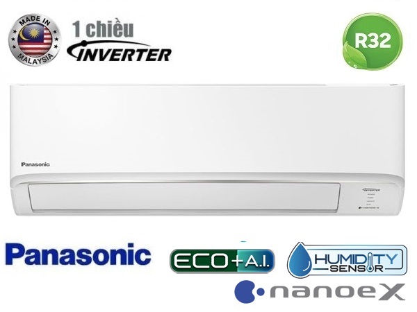 Điều hòa Panasonic inverter 1 chiều 9000 BTU U9ZKH-8