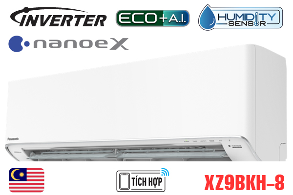 Điều hòa Panasonic 2 chiều inverter 9000 BTU XZ9BKH-8