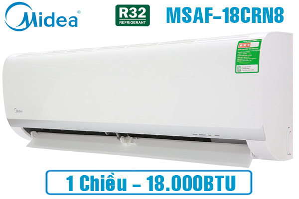Điều hòa Midea 18000 BTU 1 chiều MSAFII-18CRN8