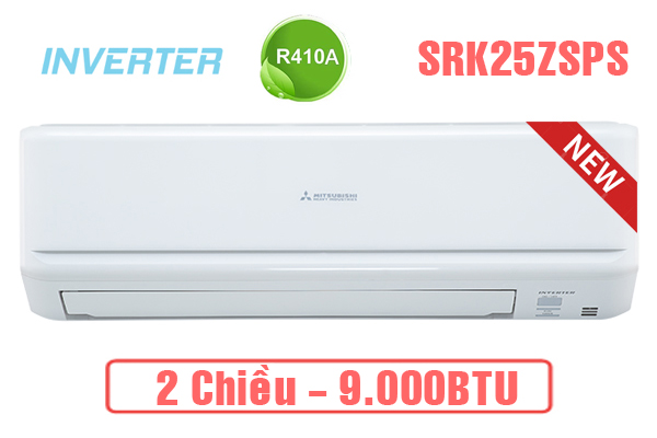 Điều hòa Mitsubishi Heavy 2 chiều inverter 9000 BTU SRK/SRC 25ZMP-S5